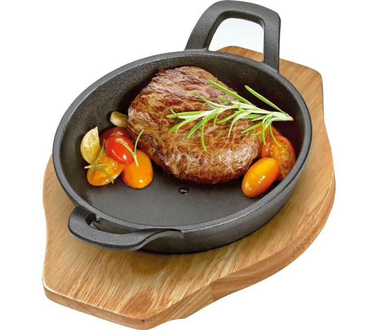 Servierpfanne mit 2 Griffen