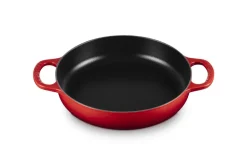 Servierpfanne Signature 2 Griffe 28 cm Kirschrot