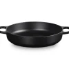 Servierpfanne Signature 2 Griffe 28 cm Schwarz