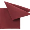 Serviette Como 40x40cm burgund