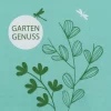 Serviette„Gartengenuss", 33x33cm