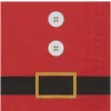 Serviette „Weihnachtsmann",33x33cm