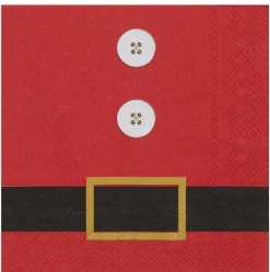 Serviette „Weihnachtsmann",33x33cm