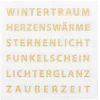 Serviette „Wintertraum",33x33cm