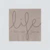 Serviette 33x33cm Life Is Better With Friends