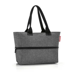 Shopper e1 twist silver Einkaufstasche