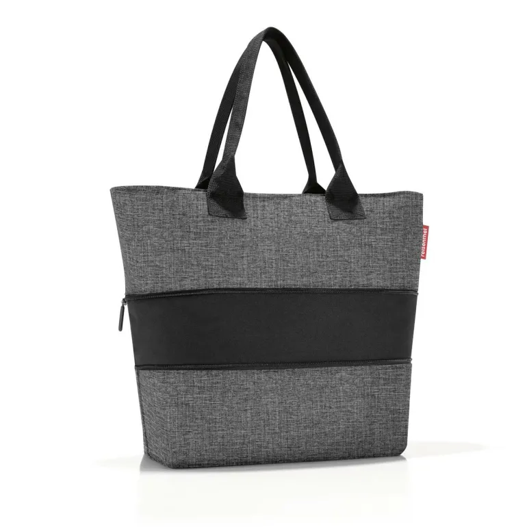 Shopper e1 twist silver Einkaufstasche