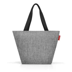 Shopper M Twist Silver Einkaufstasche