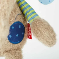 Sigikid Elefant blau Patchwork Sweety