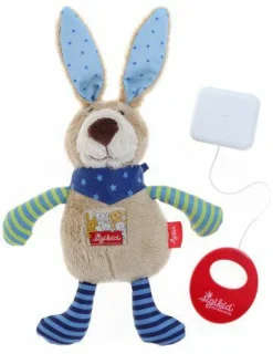 Sigikid Mini-Spieluhr Hase blau