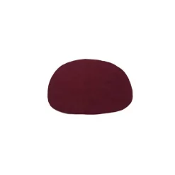 Sitzkissen aus Filz Trapez ca. 40 cm x 35 cm - Wei