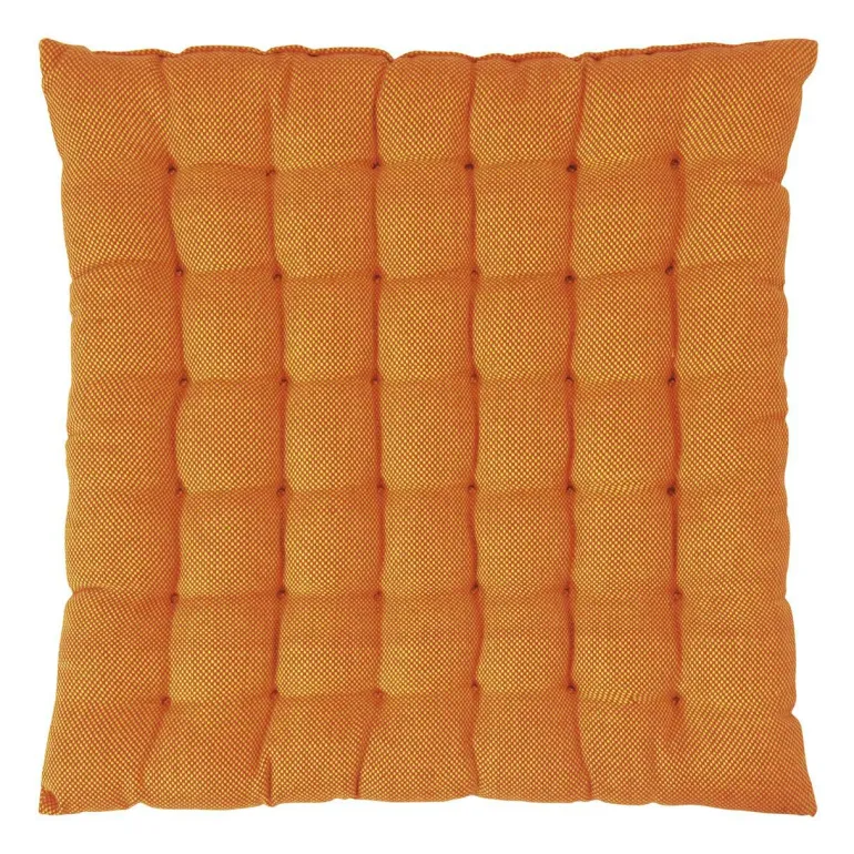 Sitzkissen "Risotto" orange 40x40x3