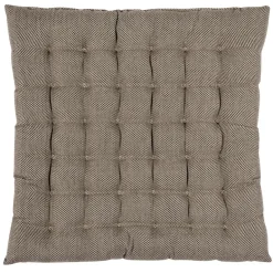 Sitzkissen "Risotto" stone 40x40x3