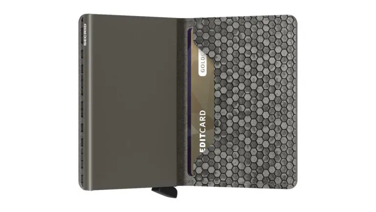 Slimwallet Hexagon Grey