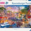 Sonnenuntergang Amsterdam - Puzzle 1000 Teile