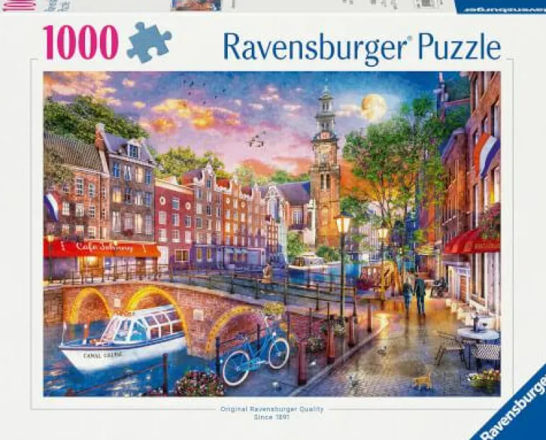 Sonnenuntergang Amsterdam - Puzzle 1000 Teile