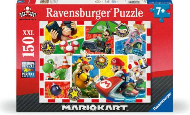 Spaß Mit Mario Kart - Puzzle 150 XXL Teile