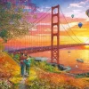 Spaziergang zur Golden Gate Bridge - Puzzle 2000 T