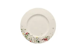 Speiseteller, 28 cm, Fahne, Brillance / Fleurs Sau