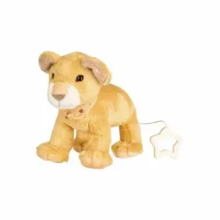 Spieluhr M Löwe Leo, mattgelb