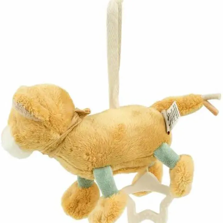 Spieluhr S Löwe Leo, mattgelb