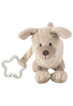 Spielzeuganhänger Hund Lucky, graubeige
