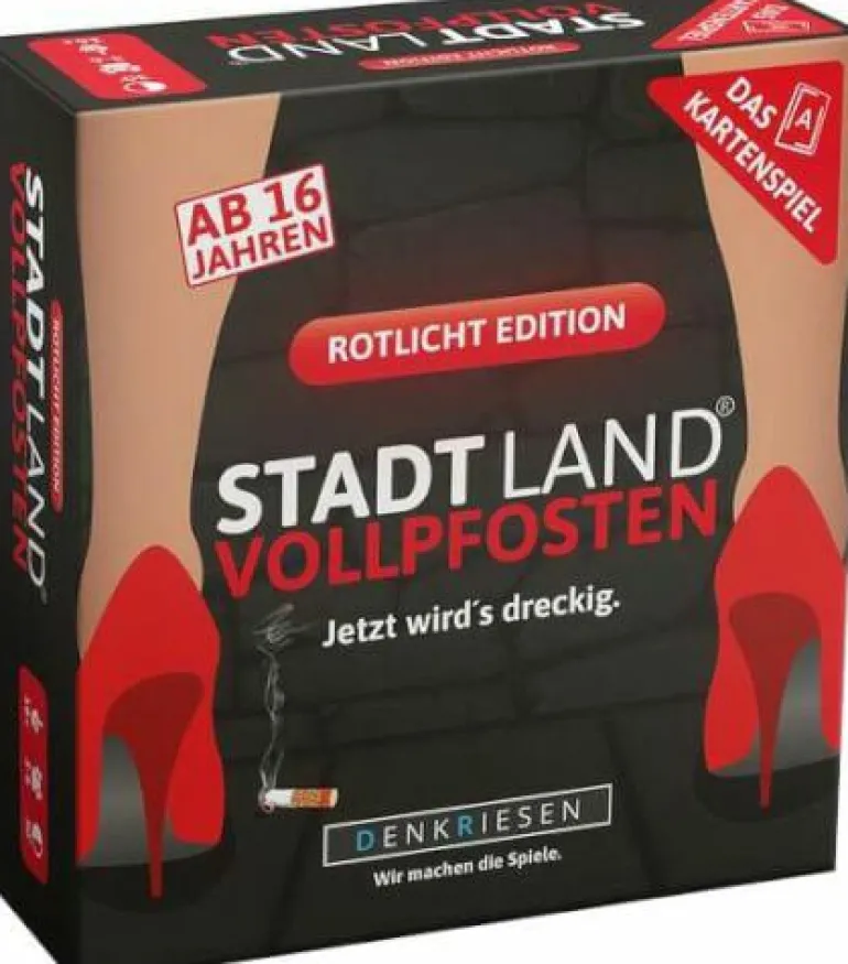 STADT LAND VOLLPFOSTEN® ROTLICHT EDITION Das Karte