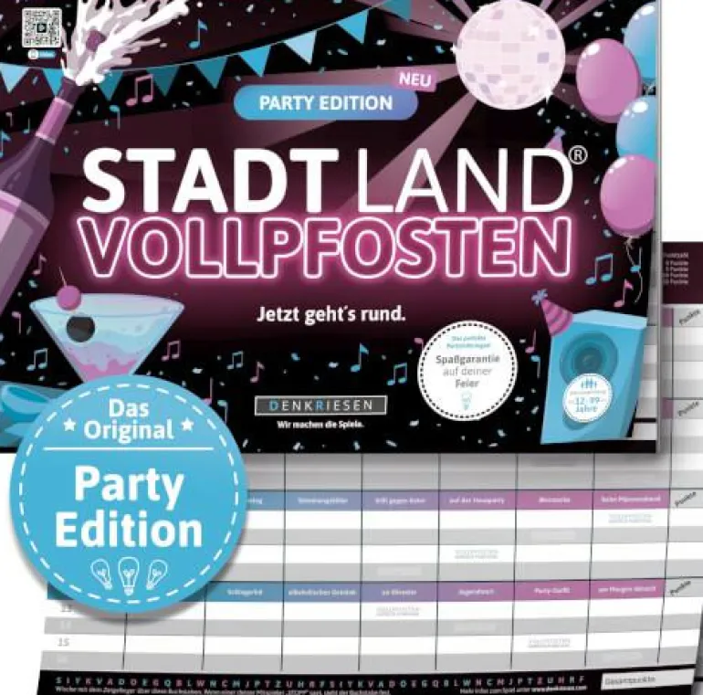 STADT LAND VOLLPFOSTEN®-PARTY EDITION "Jetzt geht´