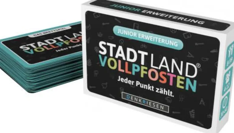 STADT LAND VOLLPFOSTEN® - Das Brettspiel – ERWEITE