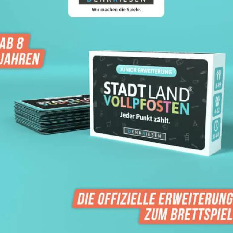 STADT LAND VOLLPFOSTEN® - Das Brettspiel – ERWEITE