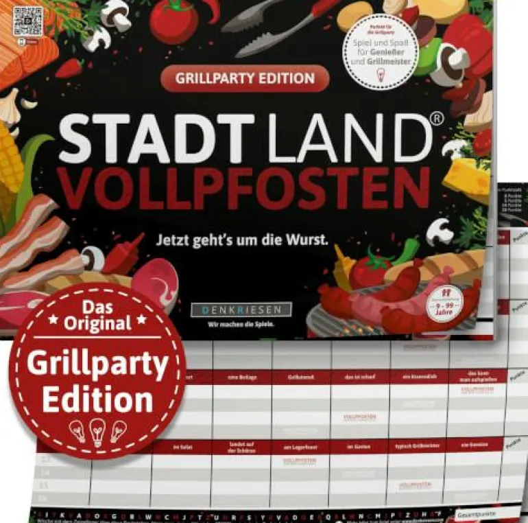 STADT LAND VOLLPFOSTEN® - Grillparty Edition - Jet
