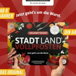 STADT LAND VOLLPFOSTEN® - Grillparty Edition - Jet