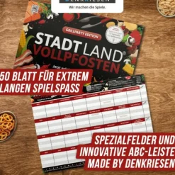 STADT LAND VOLLPFOSTEN® - Grillparty Edition - Jet