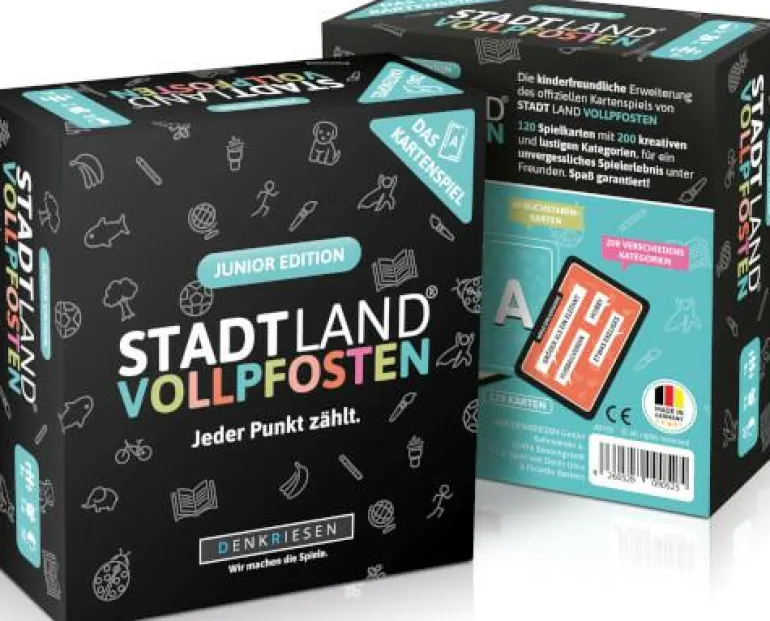 STADT LAND VOLLPFOSTEN® JUNIOR EDITION Das Kartens