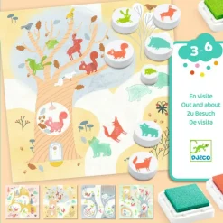 Stempel 3-6: Zu Besuch