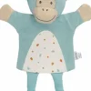 Sterntaler Handpuppe Affe Albert blau mel.
