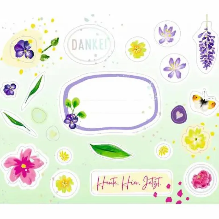 Stickerbuch Etiketten & Sticker (Immer Her mit dem