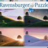 Stimmungsvolle Bäume und Berge - Puzzle 2000 Teile