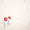 Stoff-Servietten Blume 2er Set - LandLust