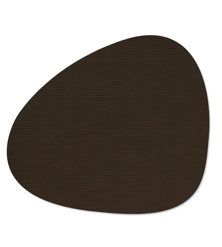 Table Mat Curve L Corduroy Hazel