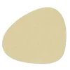 Table Mat Curve L Corduroy Lemon Sorbet