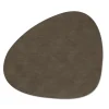Table Mat Curve L Corduroy Caviar