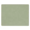 Table Mat Square L Corduroy Olive Green