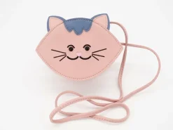 Tasche Katze, oval rosa