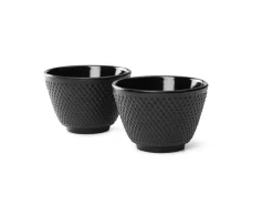 Teebecher Gusseisen Xilin Schwarz 2-er Set