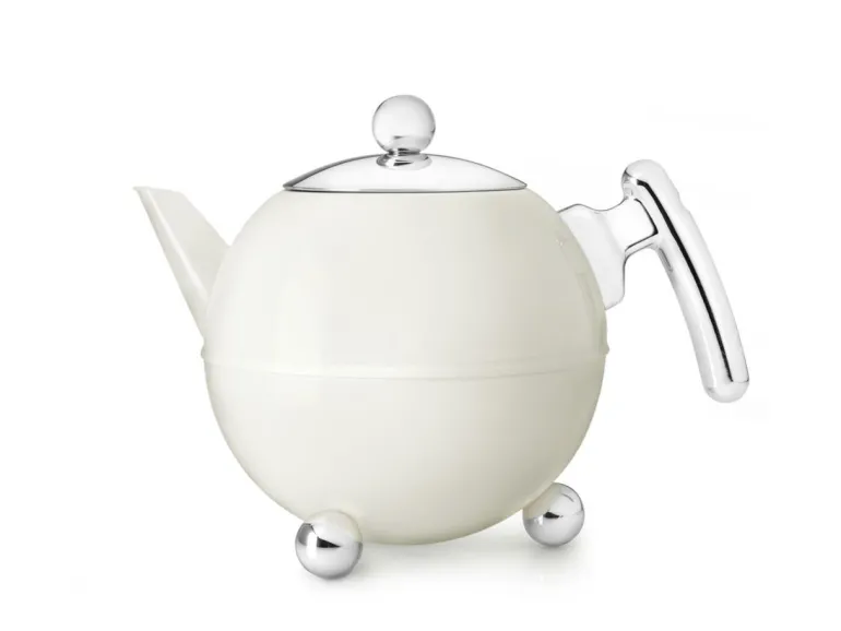 Teekanne Bella Ronde weiss 1,2l