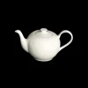 Teekanne rund 0,40 l Classic Weiss Fine Bone China