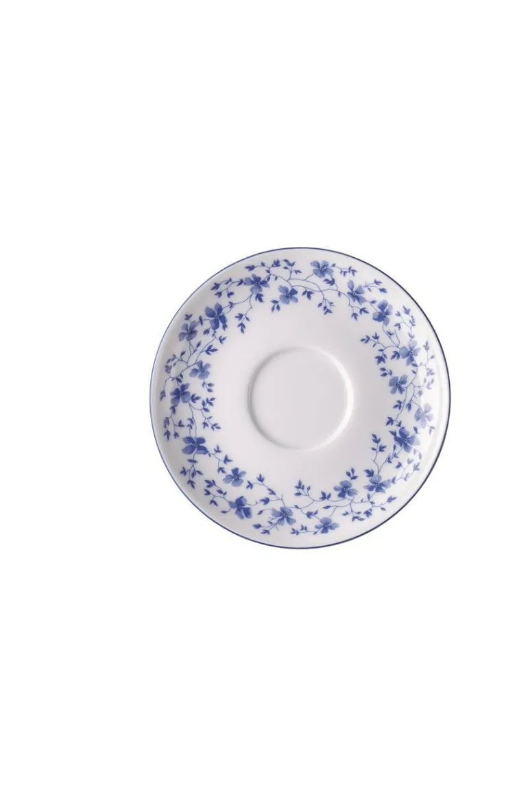 Tee-Untertasse, 15 cm, Form 1382 / Blaublüten (Arz