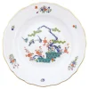 Teller 20 cm Indisches Astmuster bunt mit Kupferfa