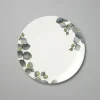 Teller flach 24 cm Eukalyptus Fine Bone China